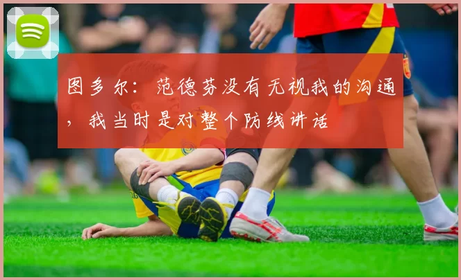 图多尔：范德芬没有无视我的沟通，我当时是对整个防线讲话
